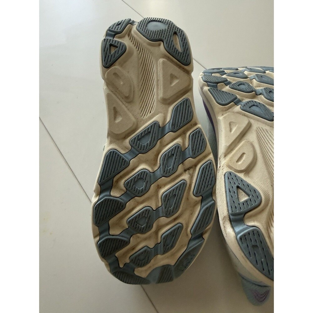 Hoka One One Clifton 9 Shoes Womens Size 8 D Wide Pastel Running 1132211 Solm - Picture 12 of 14